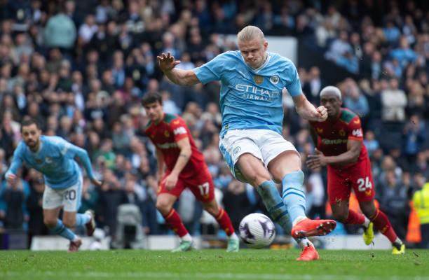 fb体育官网-5比1庆五一！哈兰德都进头球了，曼城焉能不赢