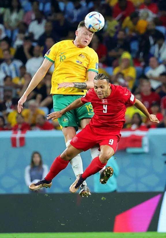 【世界杯】莱基一击致命力保出线，澳大利亚1-0丹麦