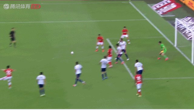 fbsports-【中超】艾克森戴帽邓涵文助攻带帽 广州队5比0青岛